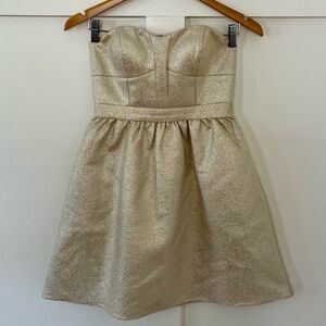 Elegant Gold Dress